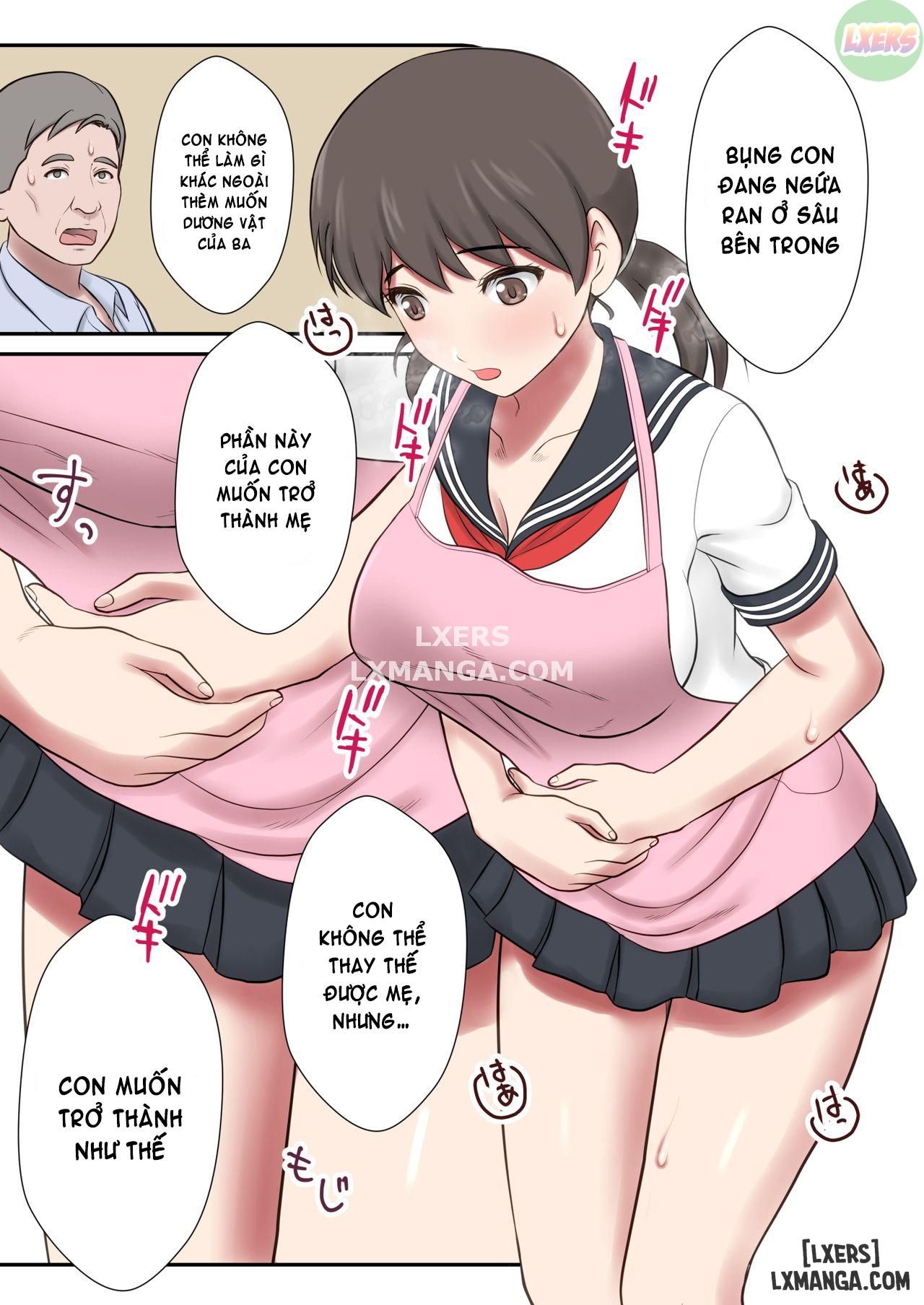 manhwax10.com - Truyện Manhwa Migawari Tsuma -Naki Haha no Kawari Chương Oneshot Trang 57