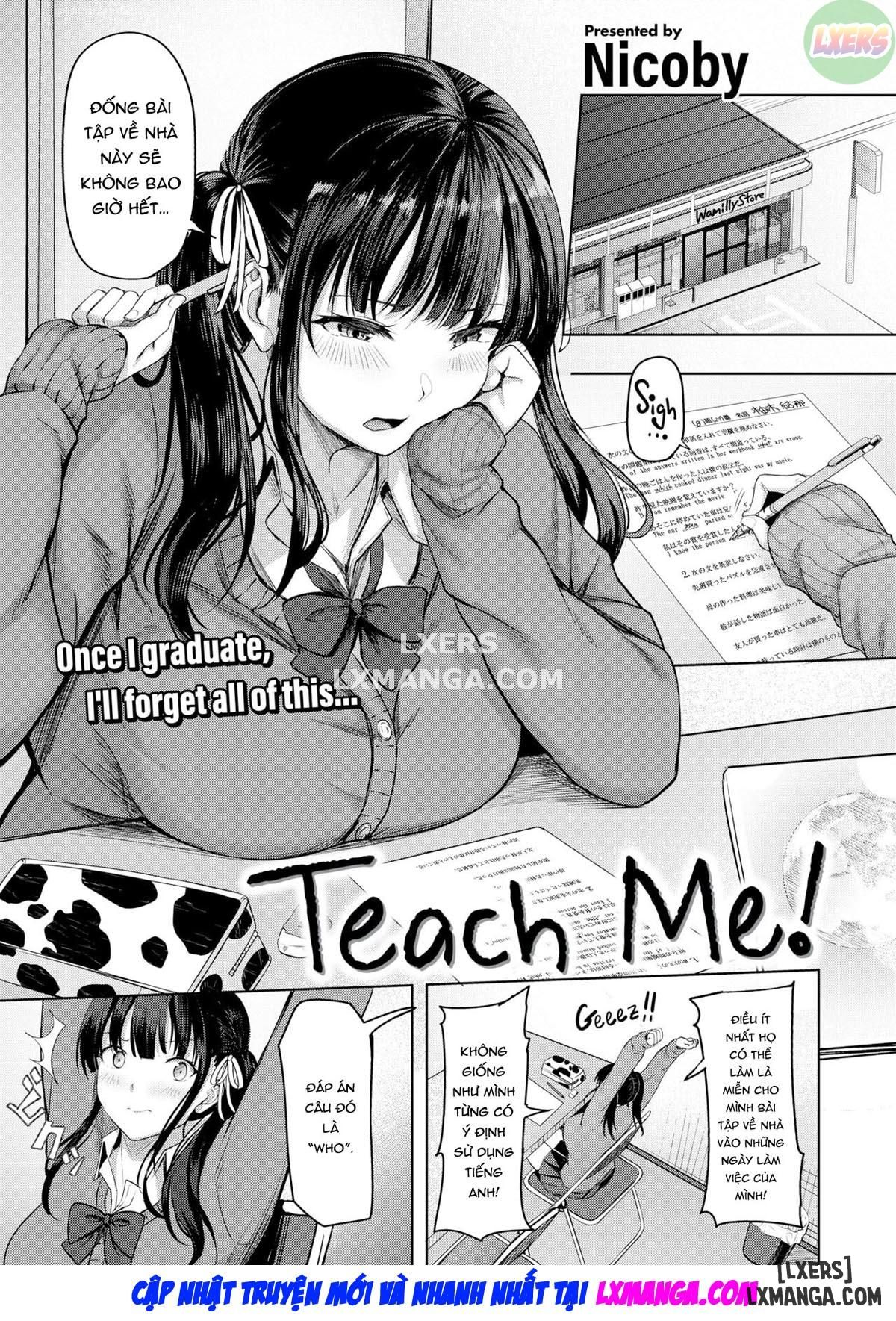 manhwax10.com - Truyện Manhwa Teach me! Chương Oneshot Trang 4