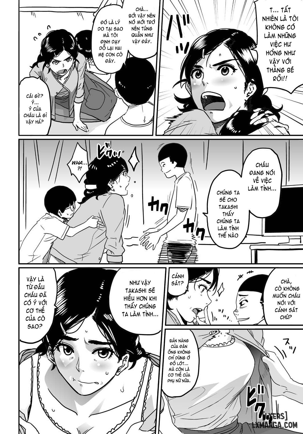 manhwax10.com - Truyện Manhwa Hahaoya shikkaku watashi to musuko no mesu buta netorare seikyoiku Chương Oneshot Trang 8