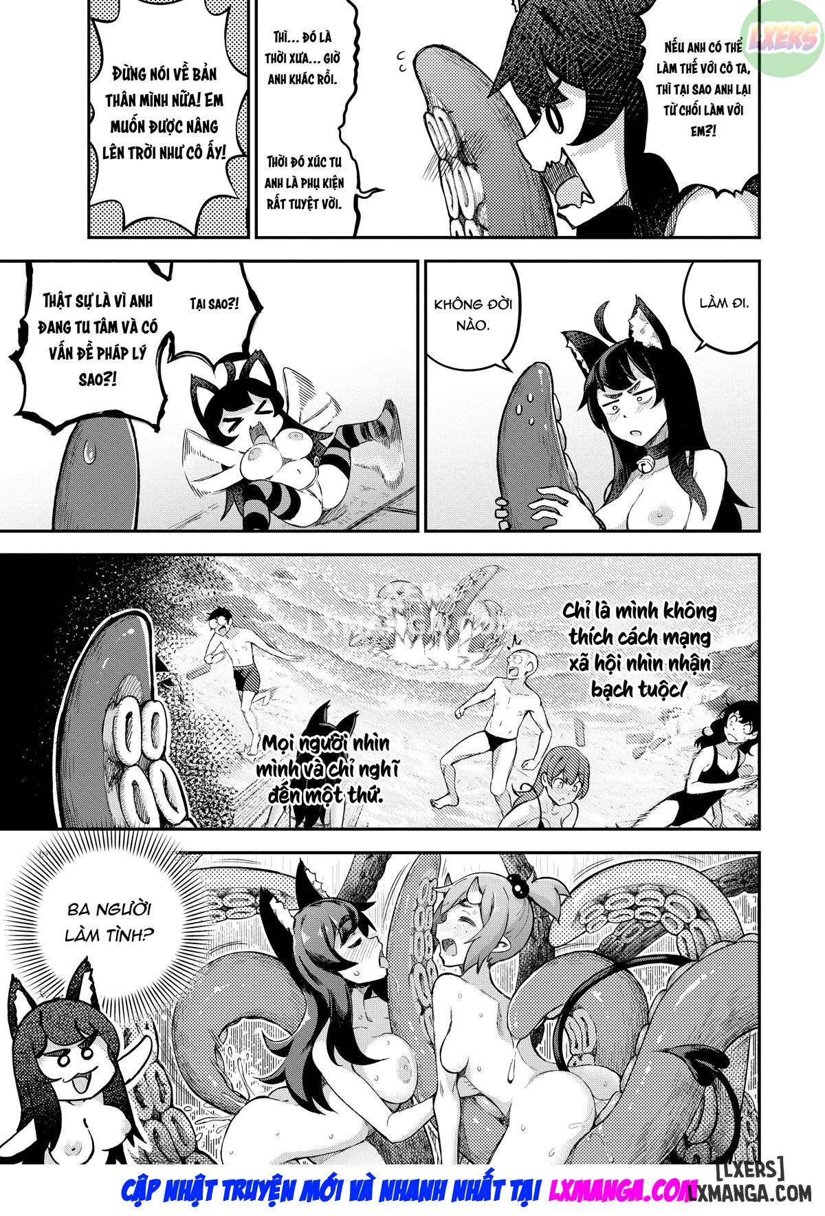 manhwax10.com - Truyện Manhwa My Housemaid is a Tentacle Monster by Akidearest Chương Oneshot Trang 15