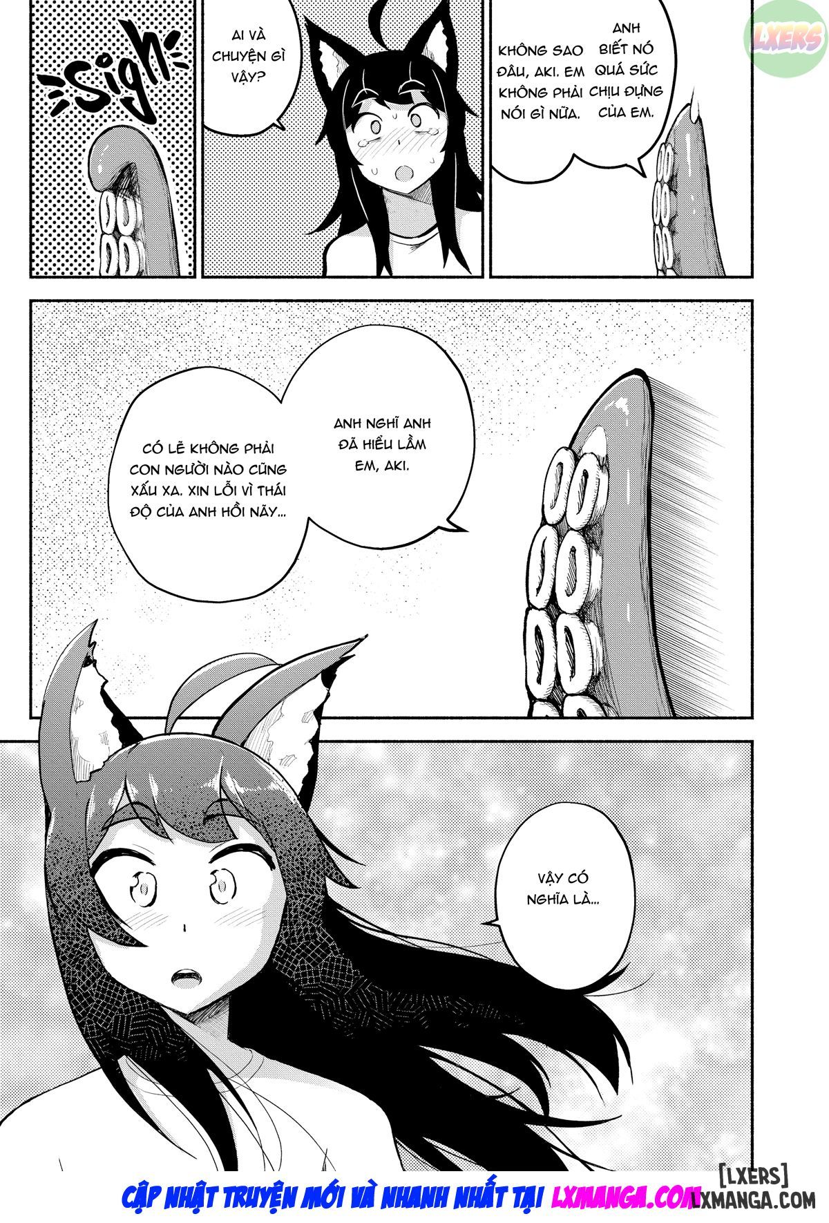 manhwax10.com - Truyện Manhwa My Housemaid is a Tentacle Monster by Akidearest Chương Oneshot Trang 56