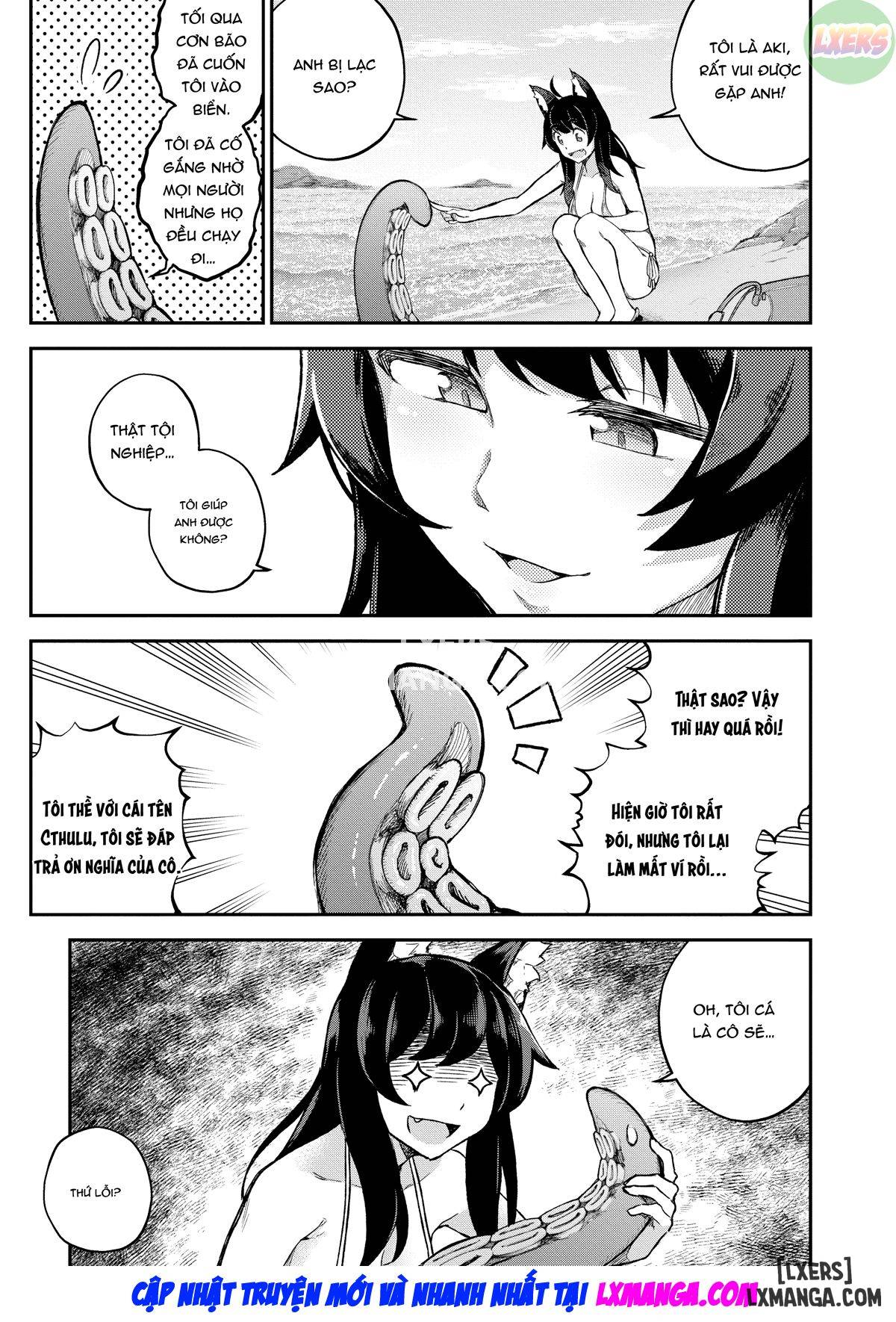 manhwax10.com - Truyện Manhwa My Housemaid is a Tentacle Monster by Akidearest Chương Oneshot Trang 7