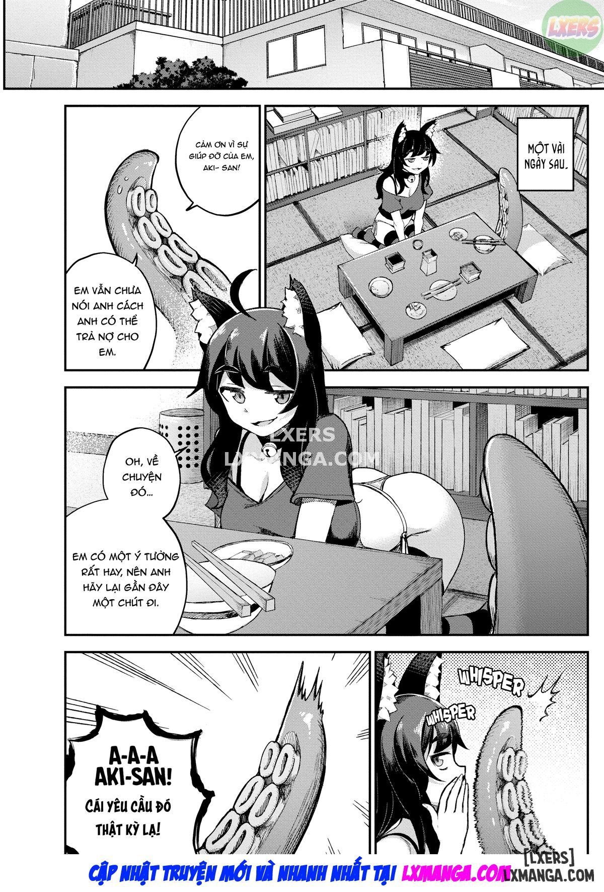 manhwax10.com - Truyện Manhwa My Housemaid is a Tentacle Monster by Akidearest Chương Oneshot Trang 8