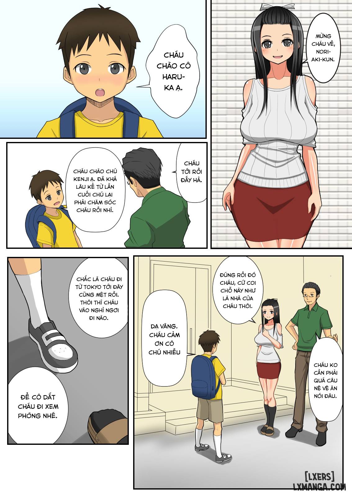 manhwax10.com - Truyện Manhwa Noriaki-kun to Haruka-san Chương Oneshot Trang 3