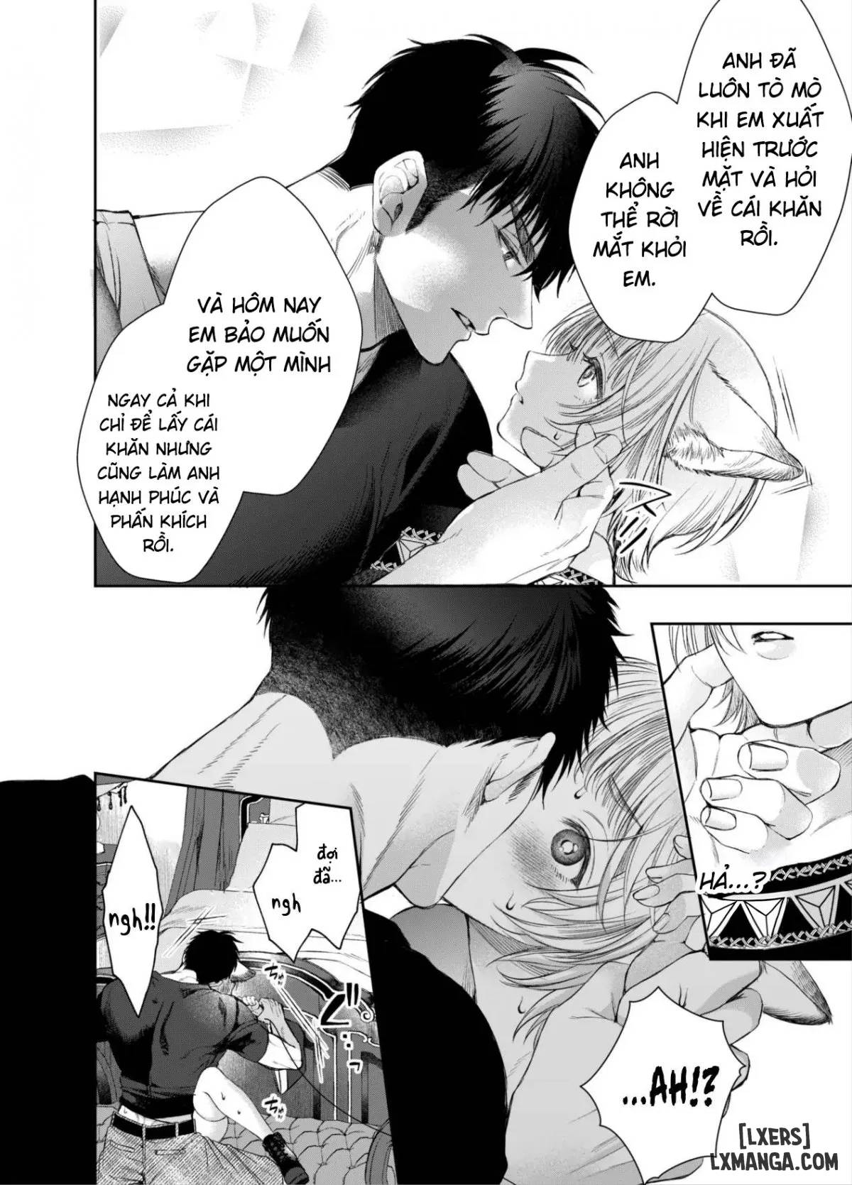 manhwax10.com - Truyện Manhwa I Can't Escape From Mr. Naughty Red Riding Hood Chương Oneshot Trang 21