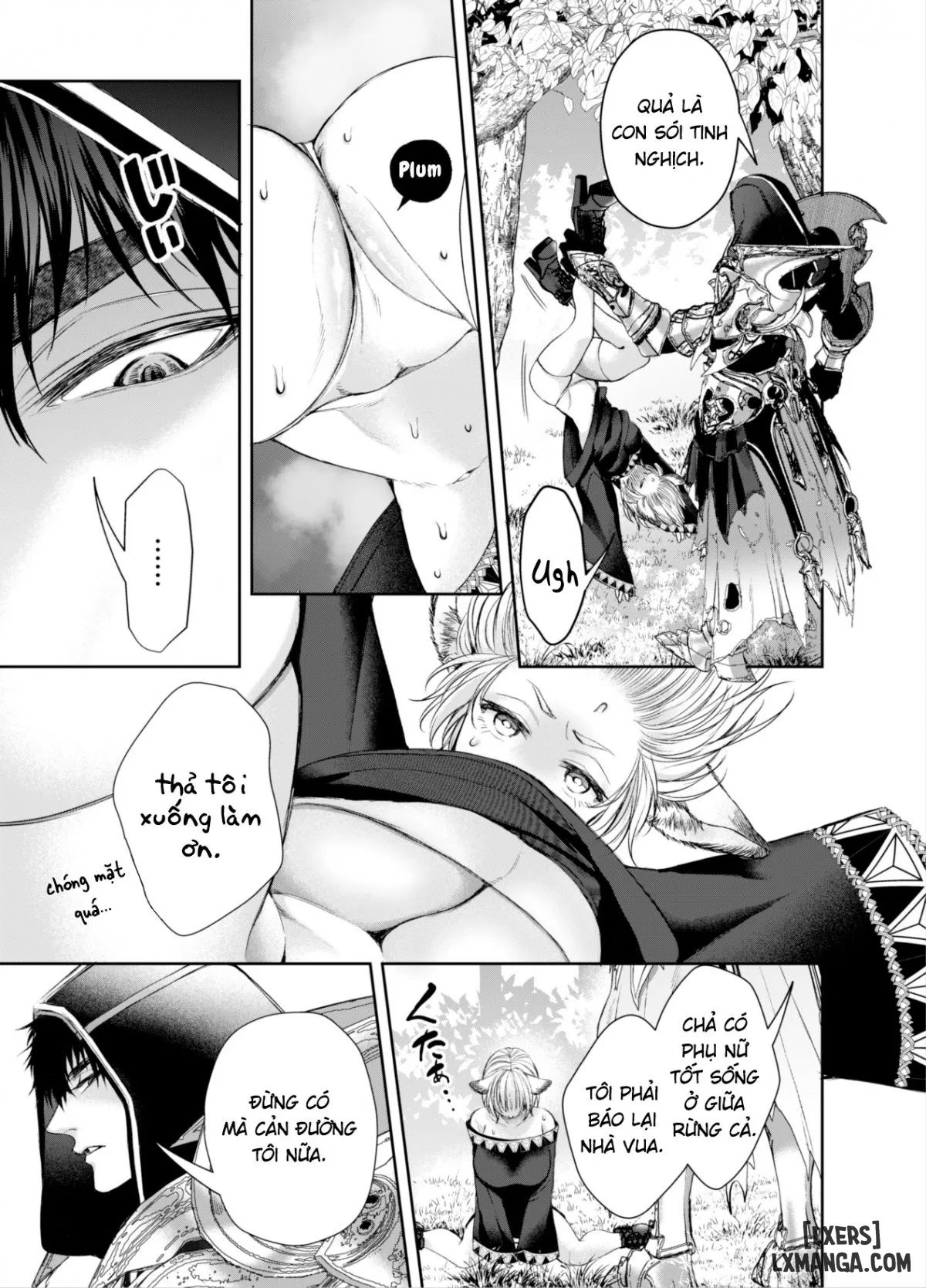 manhwax10.com - Truyện Manhwa I Can't Escape From Mr. Naughty Red Riding Hood Chương Oneshot Trang 10