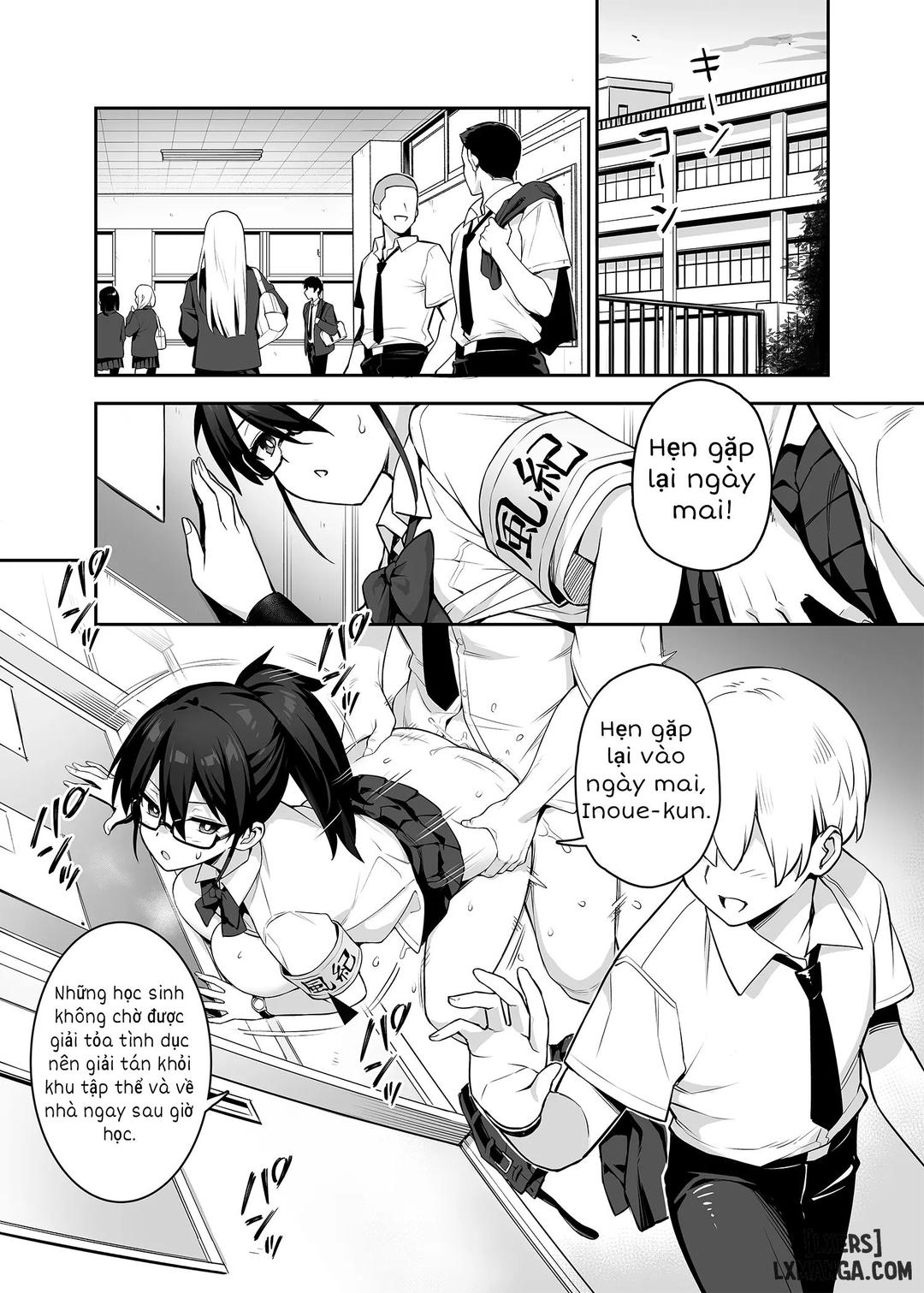 manhwax10.com - Truyện Manhwa Akogare No Seitokaichou Ga Kyonyuu Sugiru Ken Chương Oneshot Trang 5