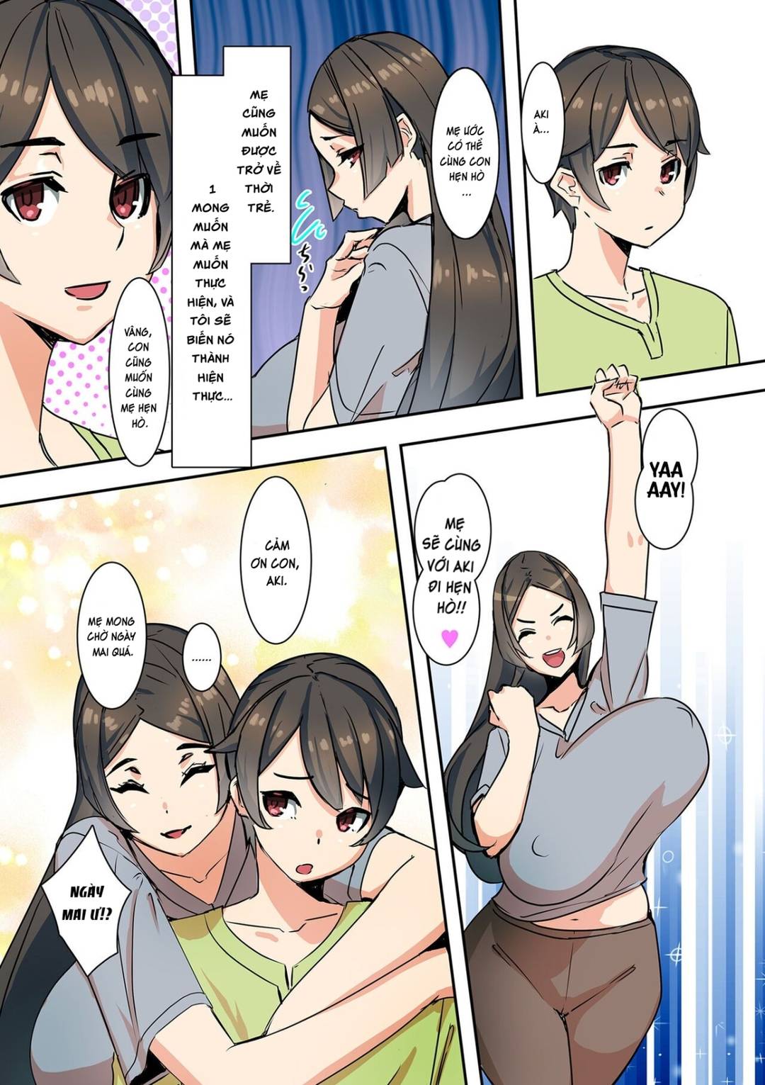 manhwax10.com - Truyện Manhwa Người yêu tôi chính là mẹ Chương Oneshot Trang 16