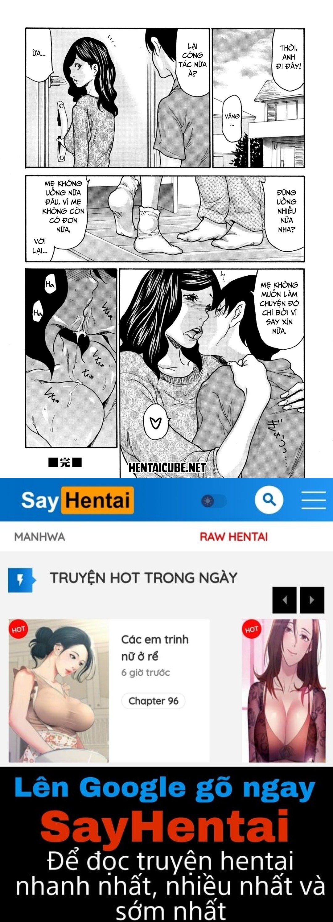 manhwax10.com - Truyện Manhwa Cơn say của mẹ Chương Oneshot Trang 22