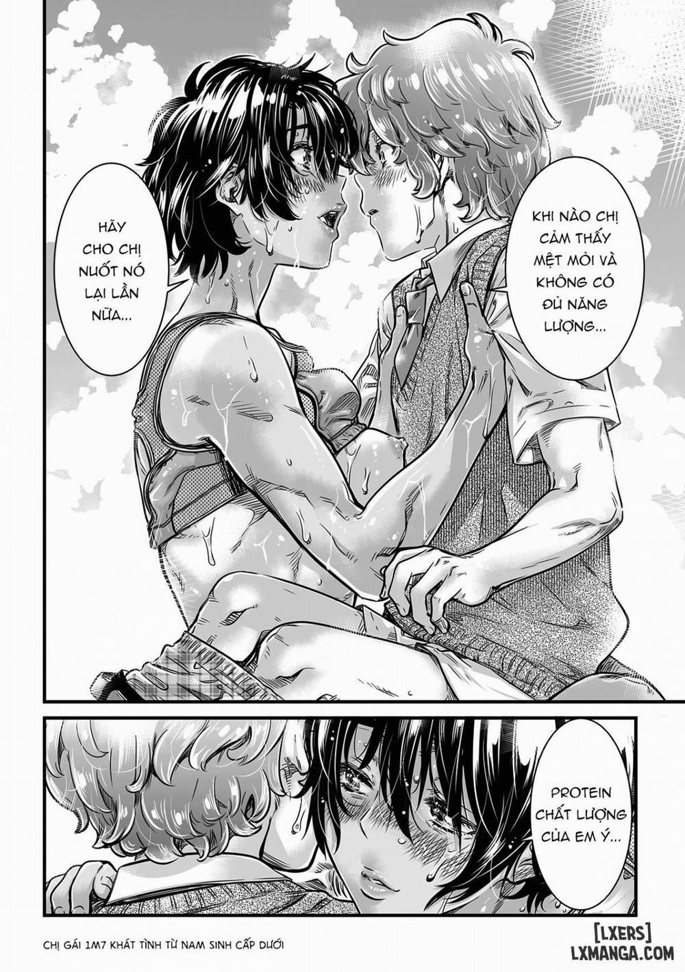 manhwax10.com - Truyện Manhwa 175cm Tall Track and Field Girl Really Wants to Drink Her Kouhai’s Semen Chương Oneshot Trang 64