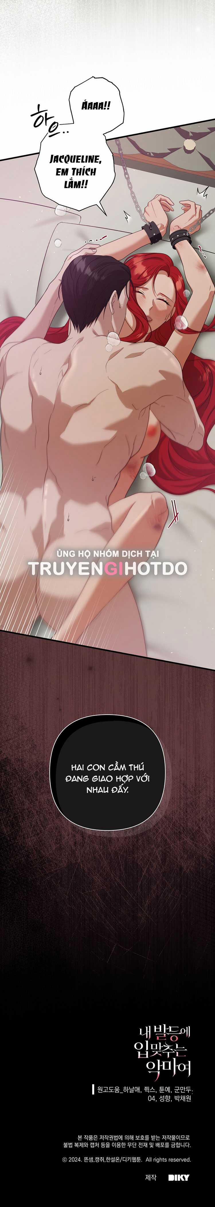 manhwax10.com - Truyện Manhwa [18+] Ác Ma Hôn Chân Tôi Chương 13 2 Trang 23