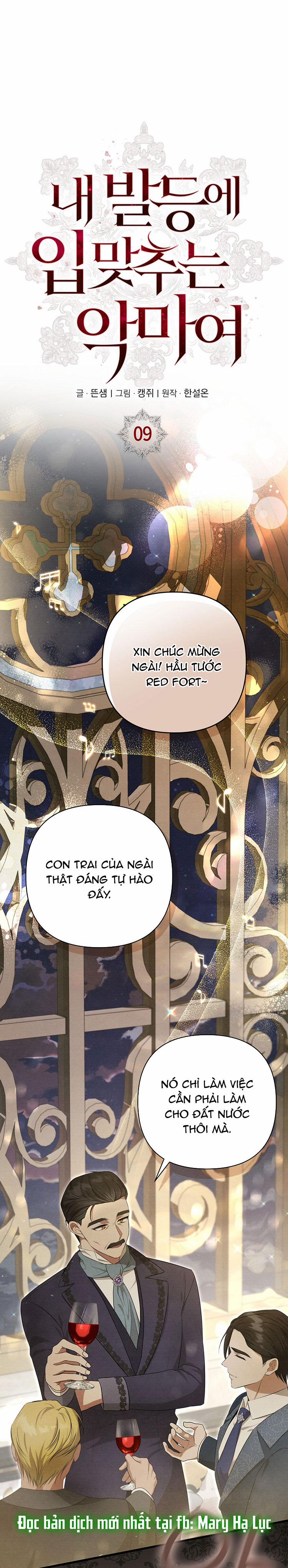 manhwax10.com - Truyện Manhwa [18+] Ác Ma Hôn Chân Tôi Chương 9 1 Trang 1