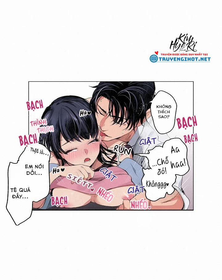 manhwax10.com - Truyện Manhwa [18+Bản Màu] Muốn Ăn Em Không Chừa Một Giọt Chương 18 1 Trang 7