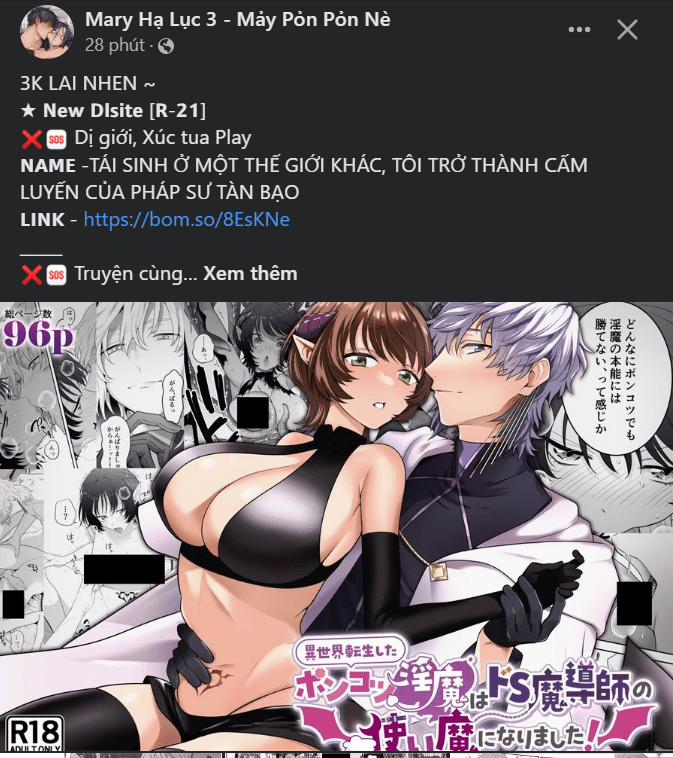 manhwax10.com - Truyện Manhwa [18+] Cám Dỗ Màu Đỏ Chương 46 2 Trang 23