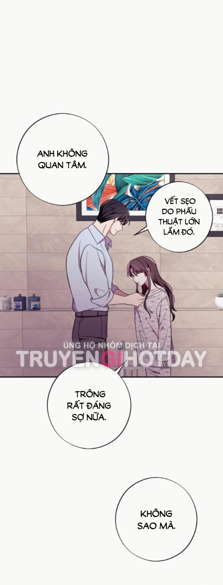 manhwax10.com - Truyện Manhwa [18+] Cám Dỗ Màu Đỏ Chương 55 1 Trang 8