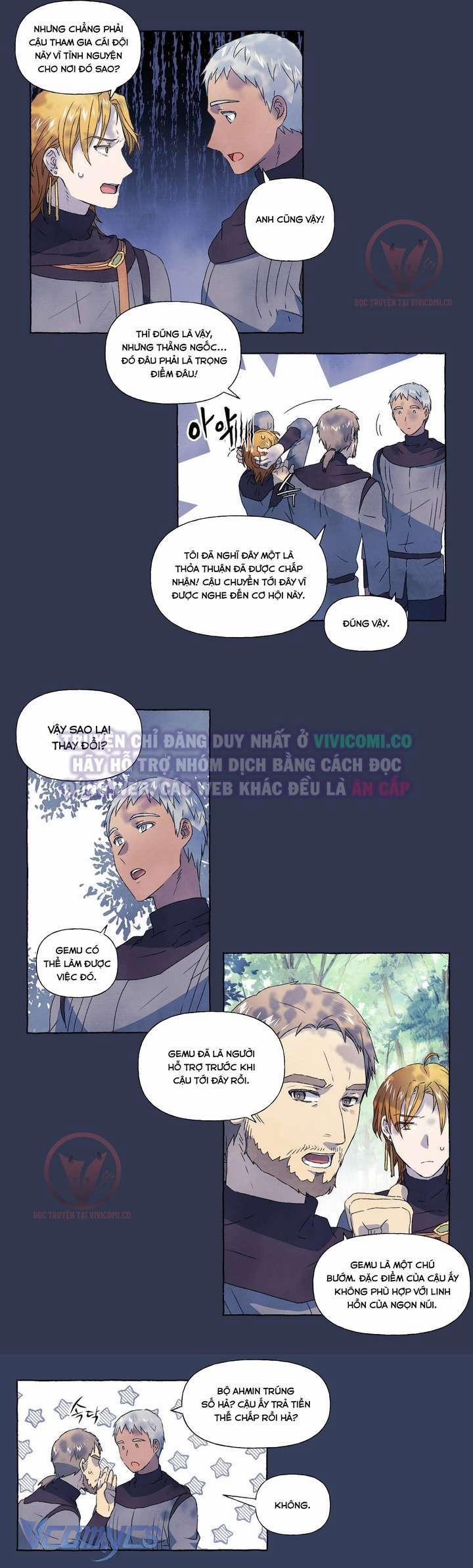 manhwax10.com - Truyện Manhwa [18+] Chàng Sói Ngốc Và Nàng Thủ Thư Chương 10 Trang 3