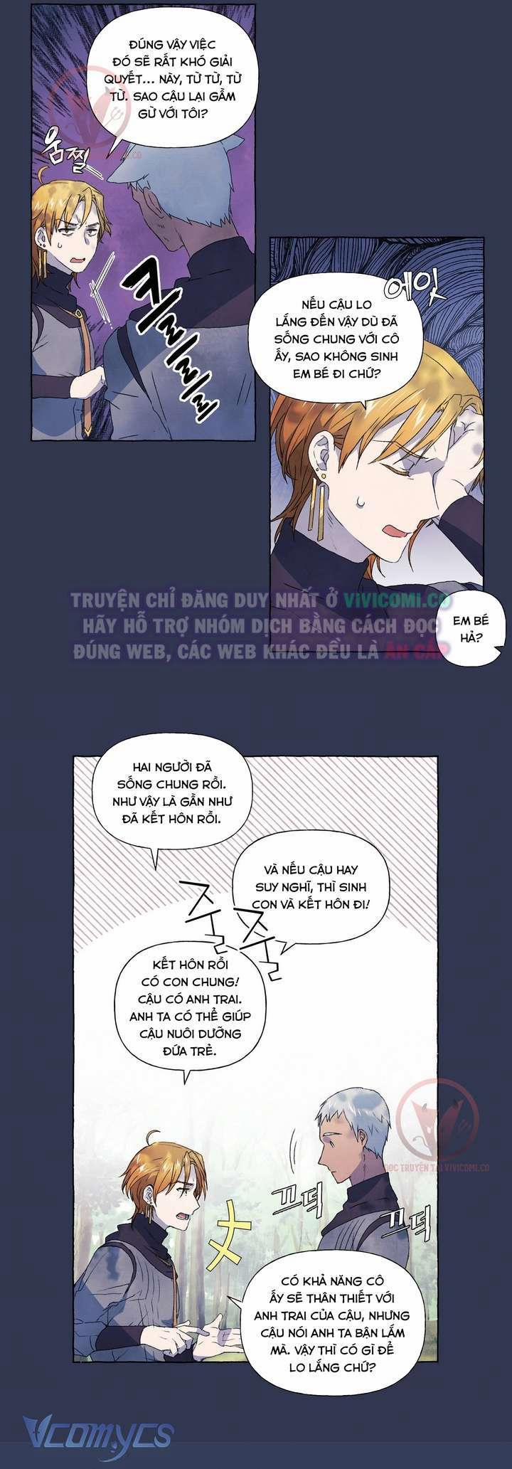 manhwax10.com - Truyện Manhwa [18+] Chàng Sói Ngốc Và Nàng Thủ Thư Chương 10 Trang 9