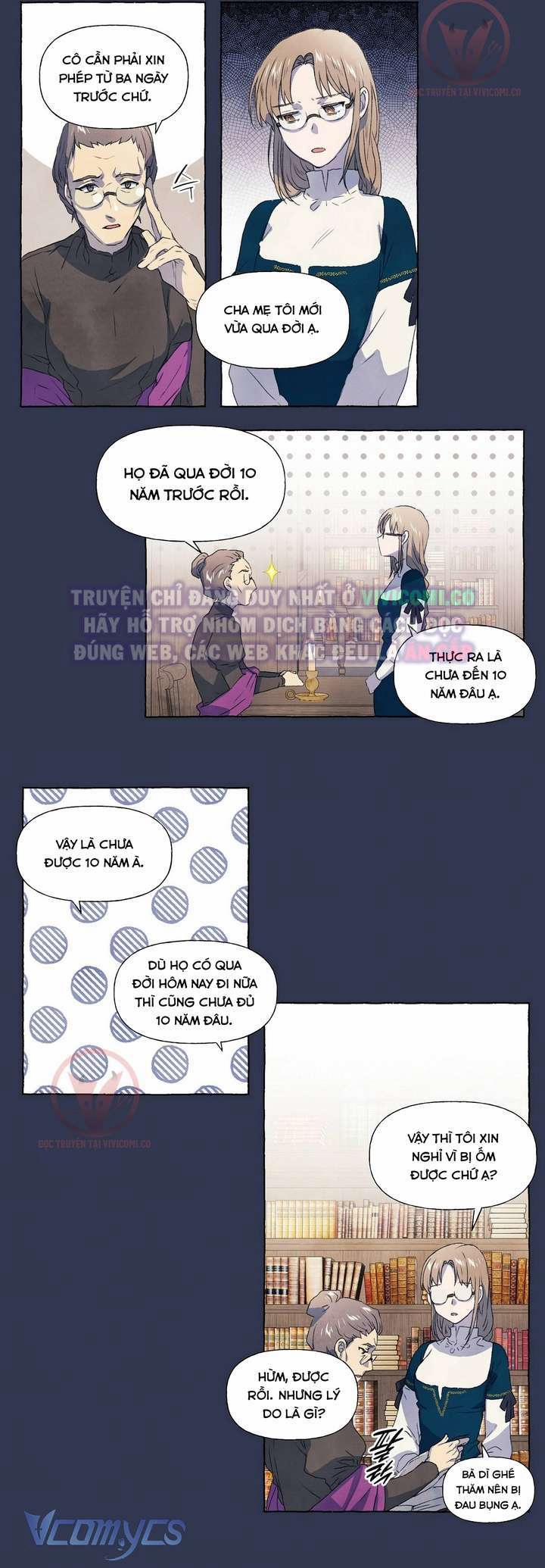 manhwax10.com - Truyện Manhwa [18+] Chàng Sói Ngốc Và Nàng Thủ Thư Chương 15 Trang 4