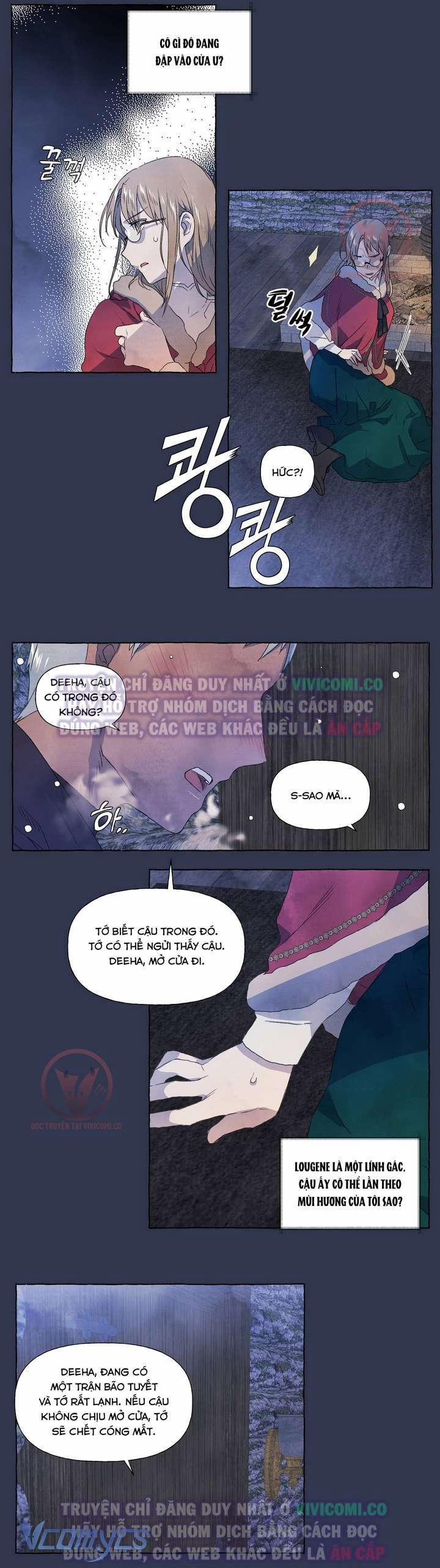 manhwax10.com - Truyện Manhwa [18+] Chàng Sói Ngốc Và Nàng Thủ Thư Chương 16 Trang 3