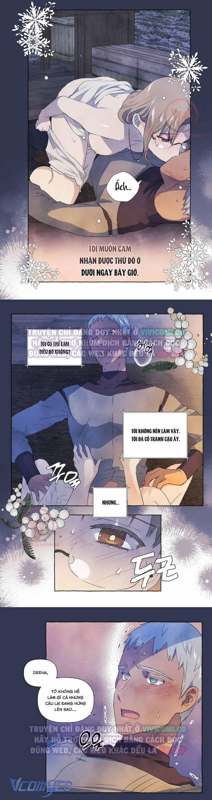 manhwax10.com - Truyện Manhwa [18+] Chàng Sói Ngốc Và Nàng Thủ Thư Chương 18 Trang 3