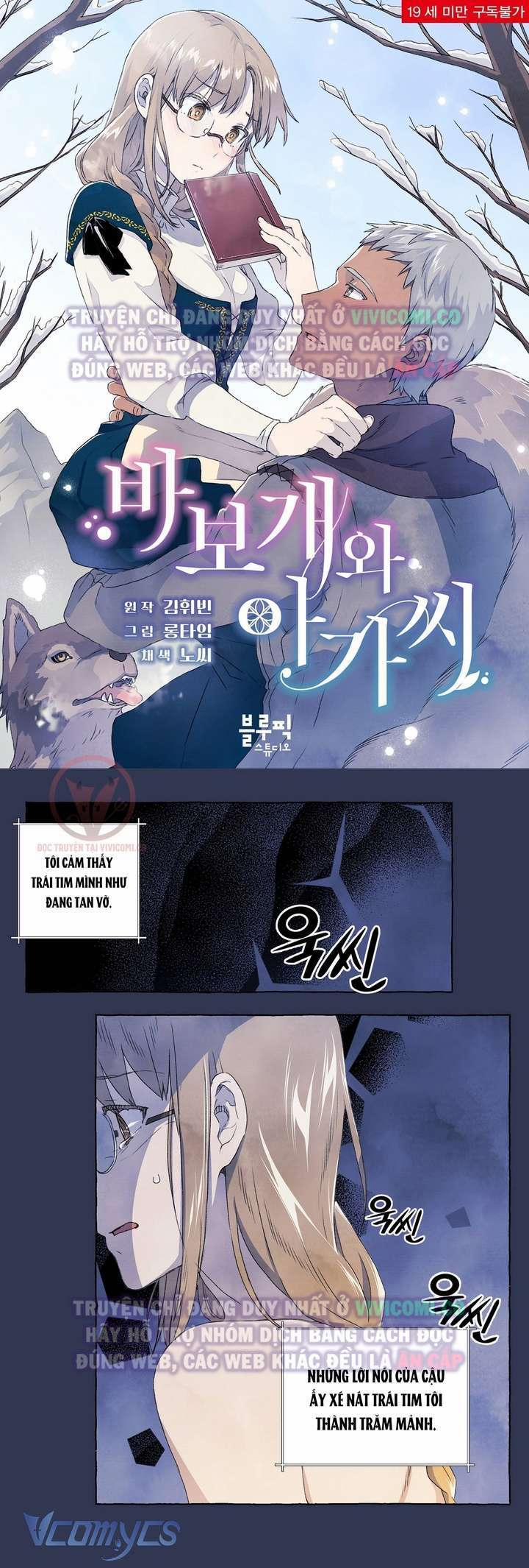 manhwax10.com - Truyện Manhwa [18+] Chàng Sói Ngốc Và Nàng Thủ Thư Chương 19 Trang 2