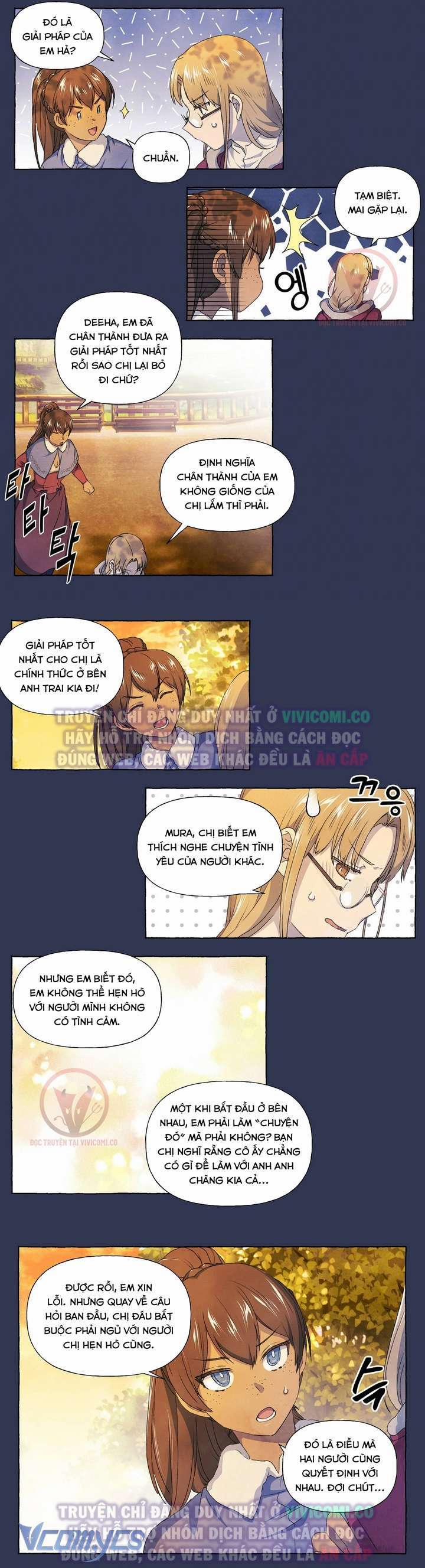 manhwax10.com - Truyện Manhwa [18+] Chàng Sói Ngốc Và Nàng Thủ Thư Chương 20 Trang 7