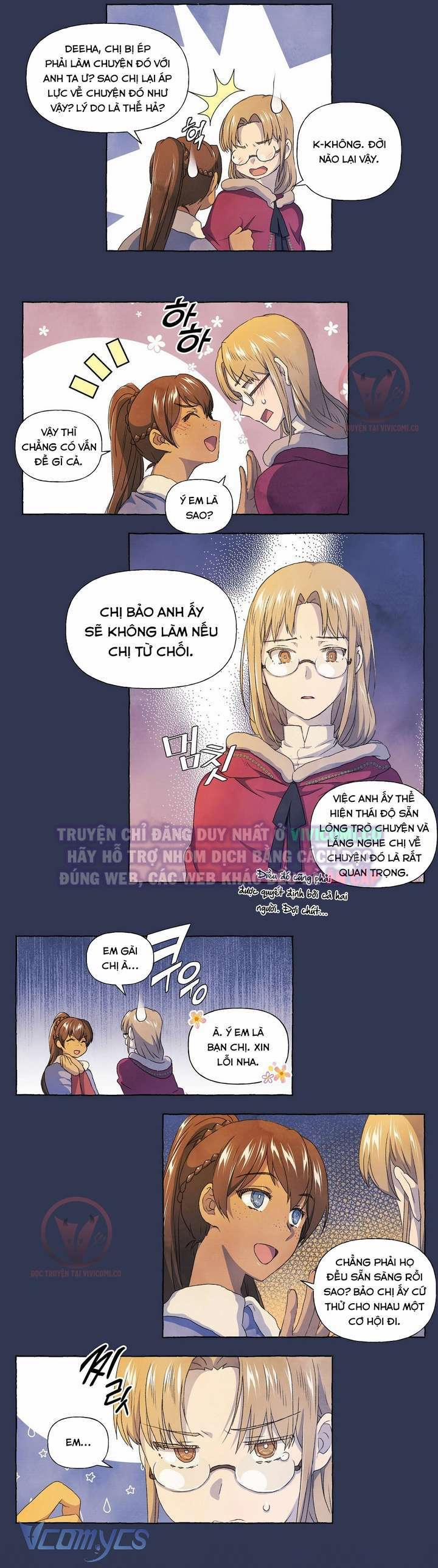 manhwax10.com - Truyện Manhwa [18+] Chàng Sói Ngốc Và Nàng Thủ Thư Chương 20 Trang 8