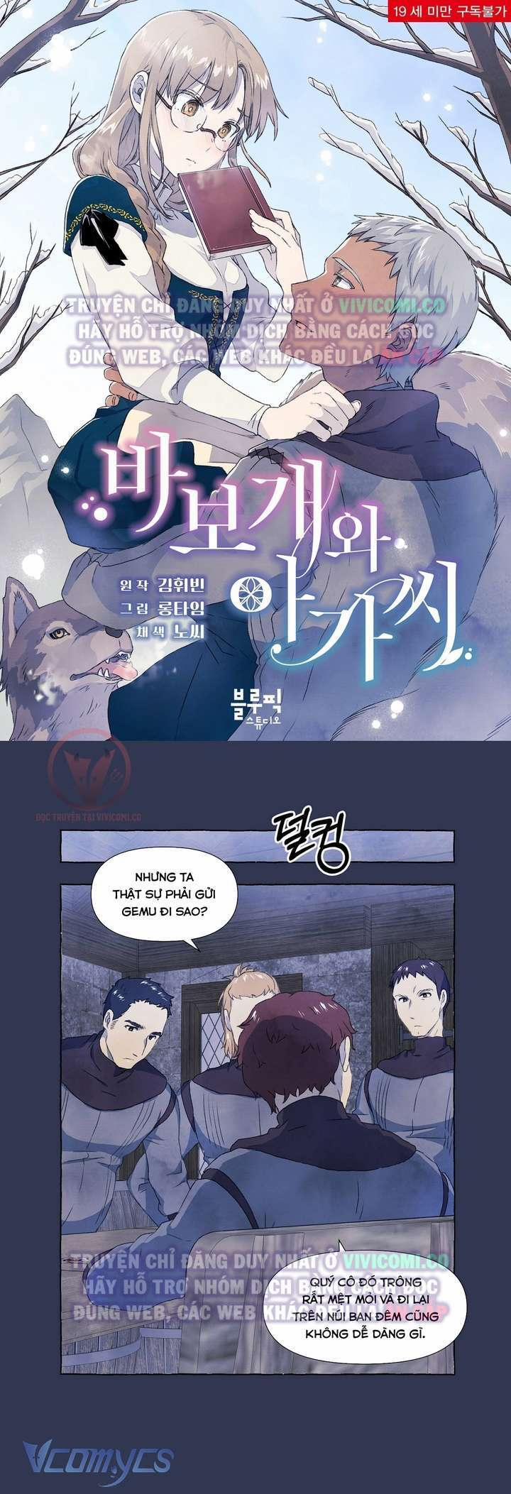 manhwax10.com - Truyện Manhwa [18+] Chàng Sói Ngốc Và Nàng Thủ Thư Chương 23 Trang 2