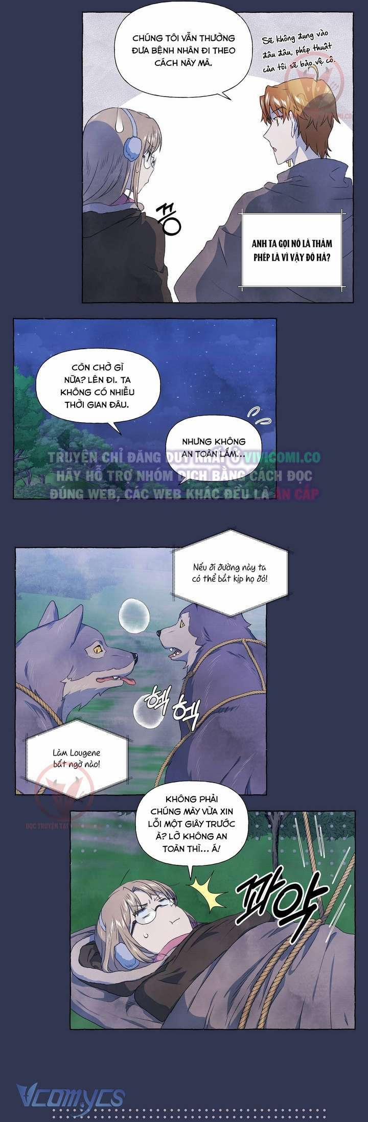 manhwax10.com - Truyện Manhwa [18+] Chàng Sói Ngốc Và Nàng Thủ Thư Chương 24 Trang 7