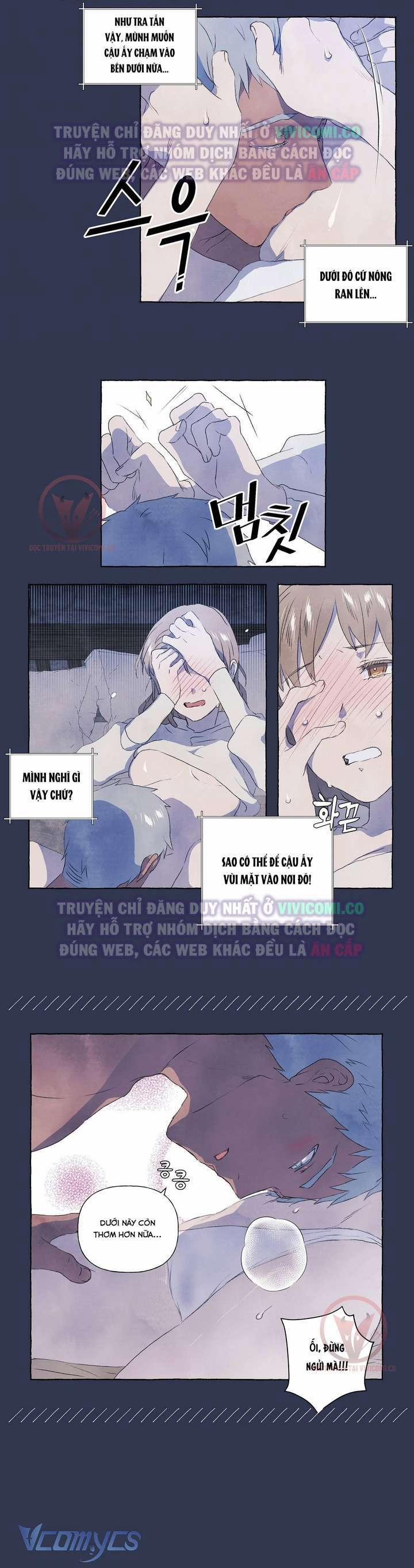 manhwax10.com - Truyện Manhwa [18+] Chàng Sói Ngốc Và Nàng Thủ Thư Chương 3 Trang 13