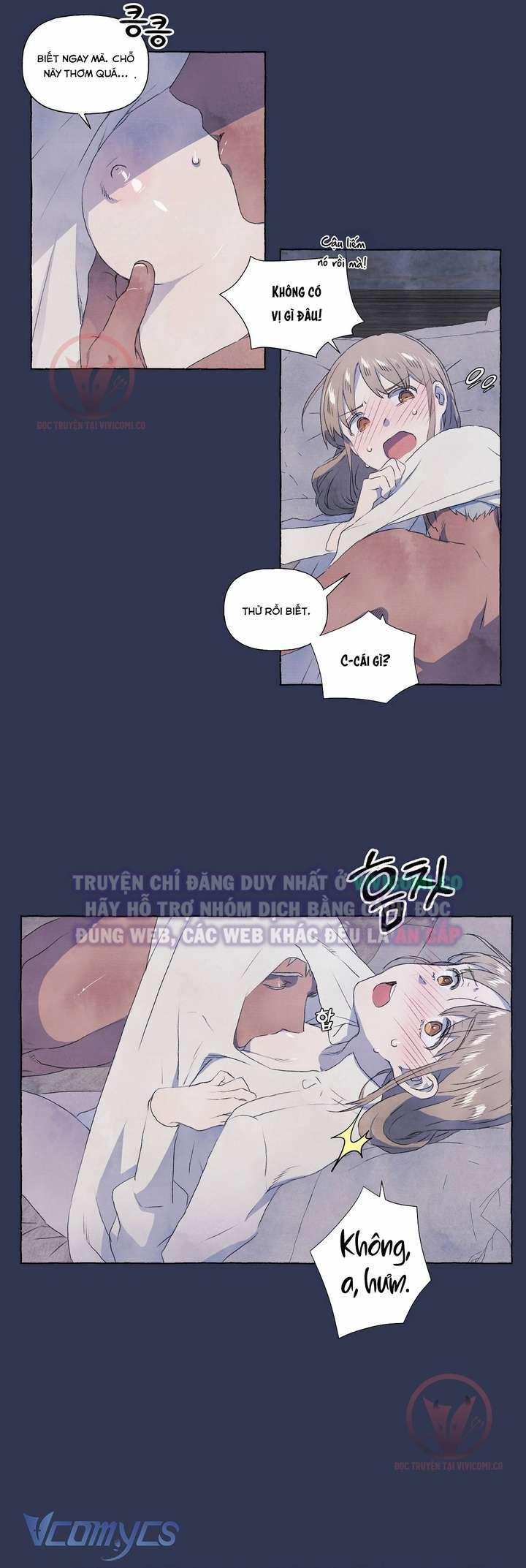 manhwax10.com - Truyện Manhwa [18+] Chàng Sói Ngốc Và Nàng Thủ Thư Chương 3 Trang 8