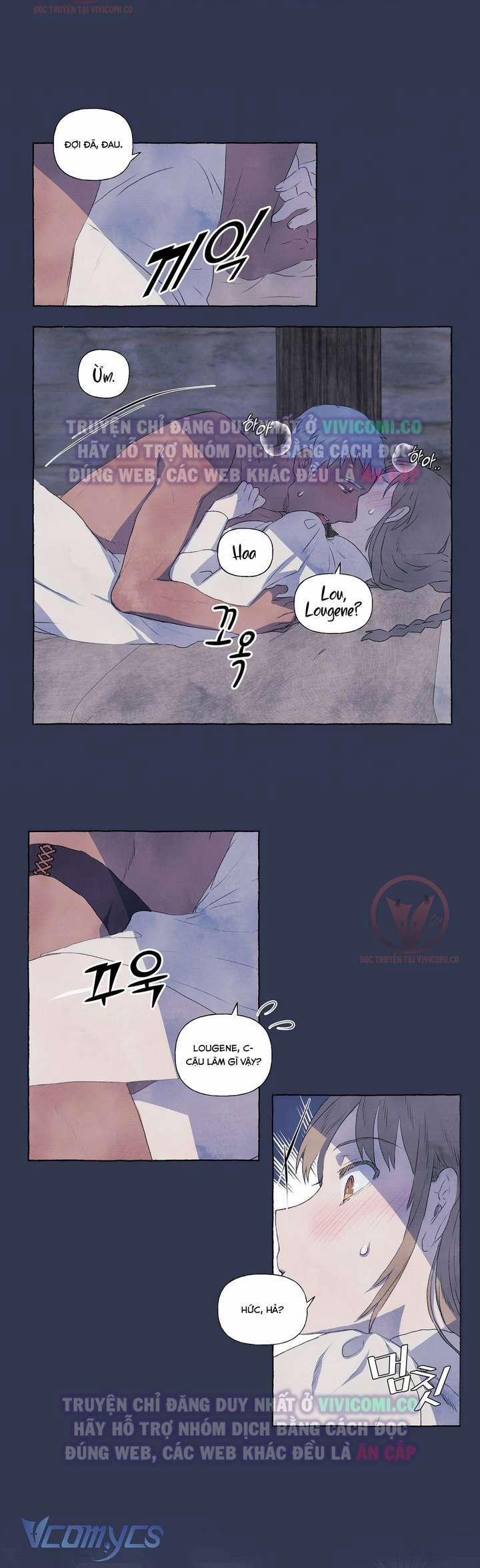 manhwax10.com - Truyện Manhwa [18+] Chàng Sói Ngốc Và Nàng Thủ Thư Chương 4 Trang 7