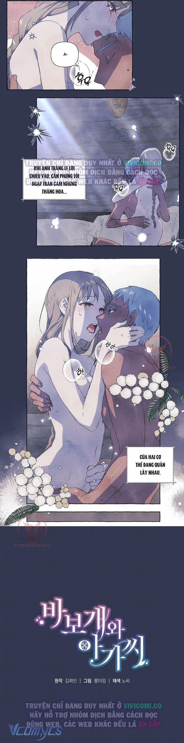 manhwax10.com - Truyện Manhwa [18+] Chàng Sói Ngốc Và Nàng Thủ Thư Chương 8 Trang 14