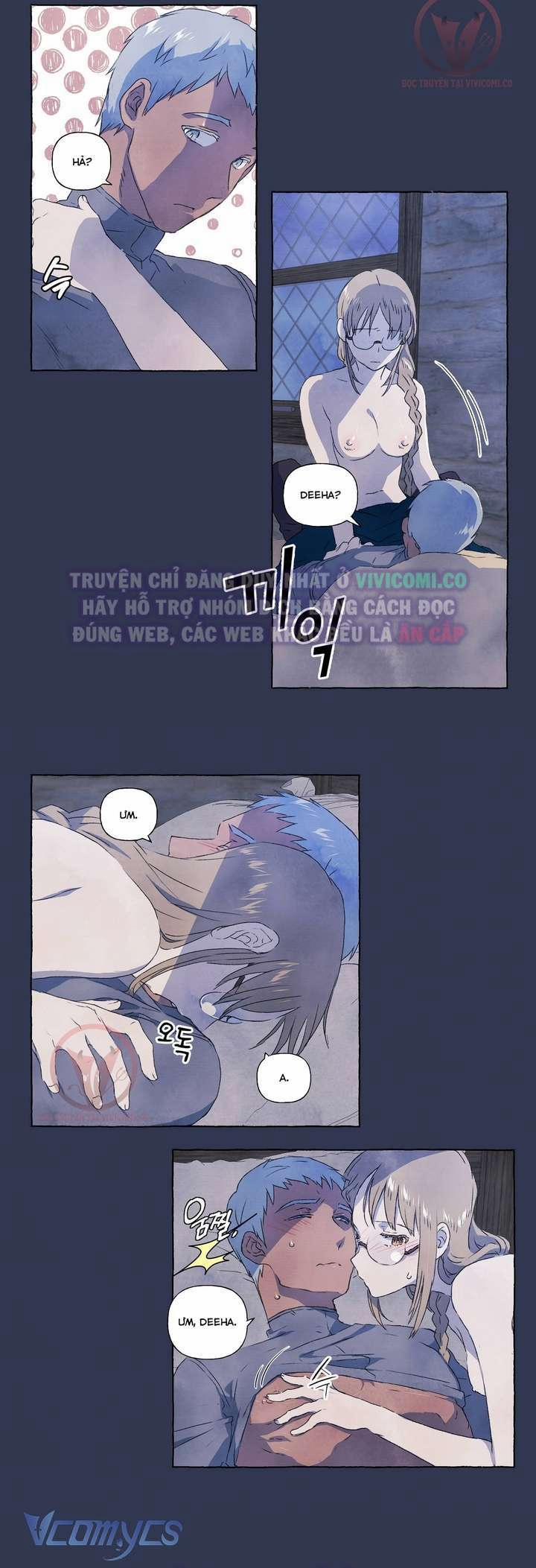 manhwax10.com - Truyện Manhwa [18+] Chàng Sói Ngốc Và Nàng Thủ Thư Chương 8 Trang 4