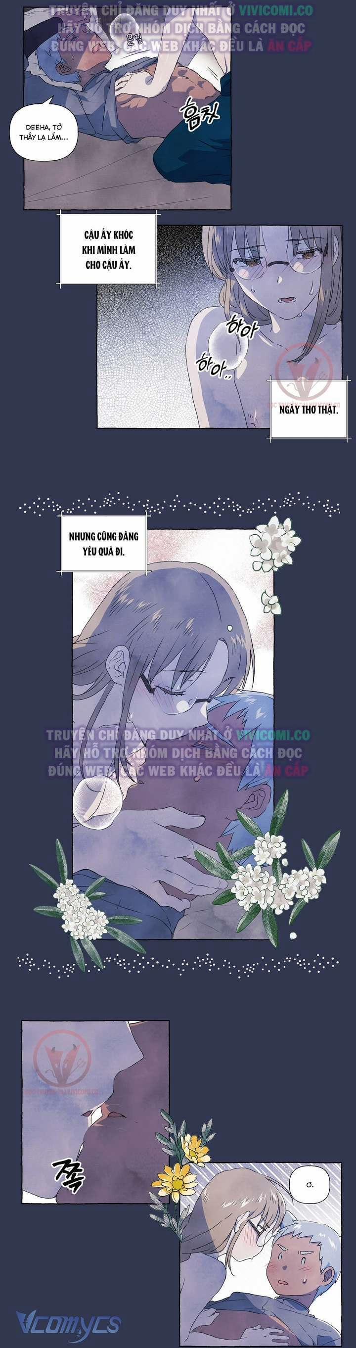 manhwax10.com - Truyện Manhwa [18+] Chàng Sói Ngốc Và Nàng Thủ Thư Chương 8 Trang 5