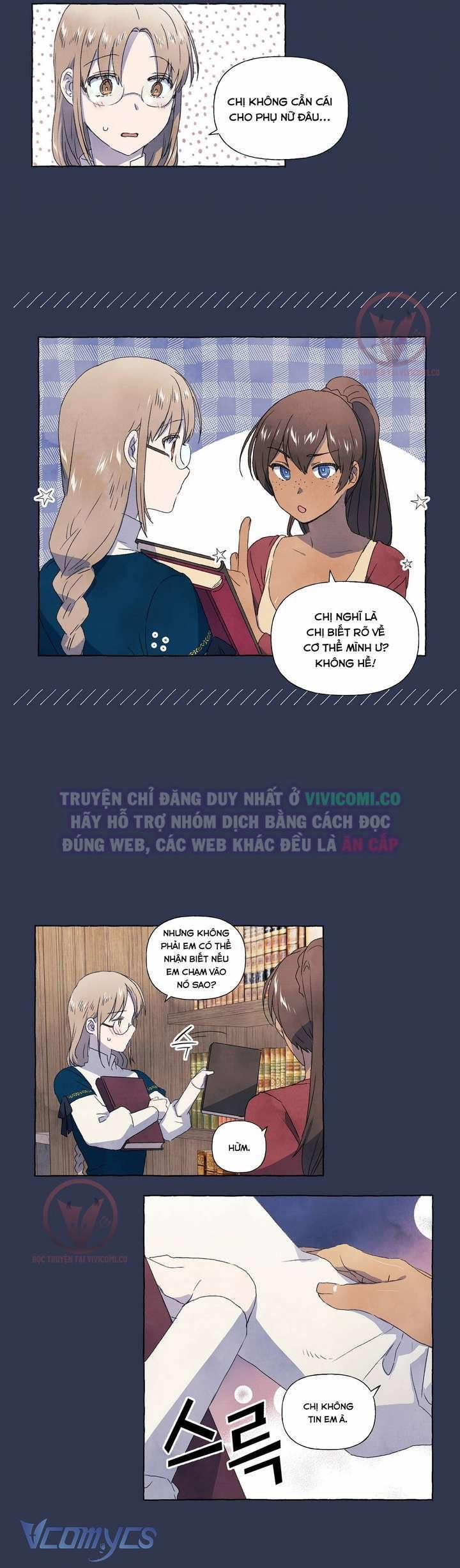 manhwax10.com - Truyện Manhwa [18+] Chàng Sói Ngốc Và Nàng Thủ Thư Chương 9 Trang 7