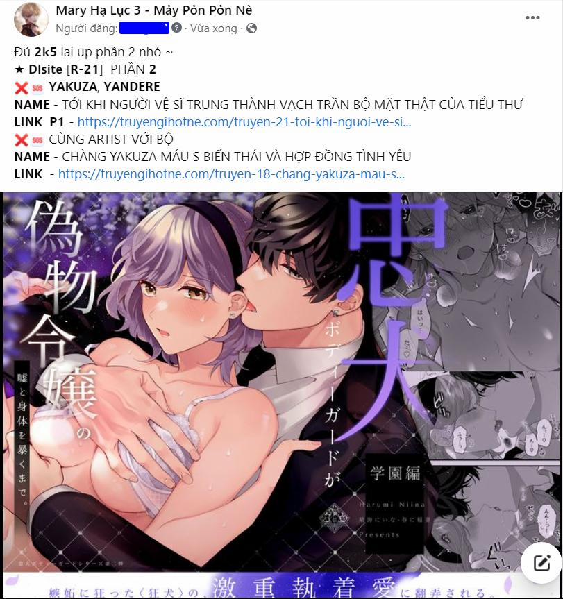 manhwax10.com - Truyện Manhwa [18+] Chàng Yakuza Máu S Biến Thái Và Hợp Đồng Tình Yêu Chương 2 1 Trang 3