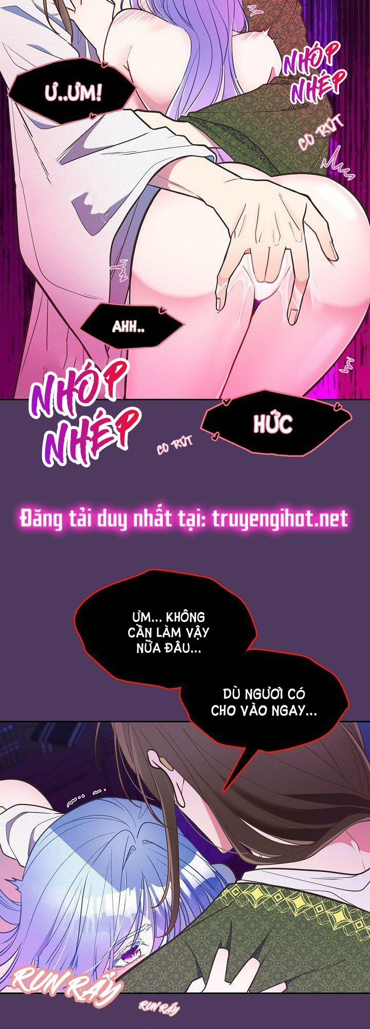 manhwax10.com - Truyện Manhwa [18+] Đêm Bí Mật Của Thánh Nữ Bị Giam Cầm Chương 14 2 Trang 8