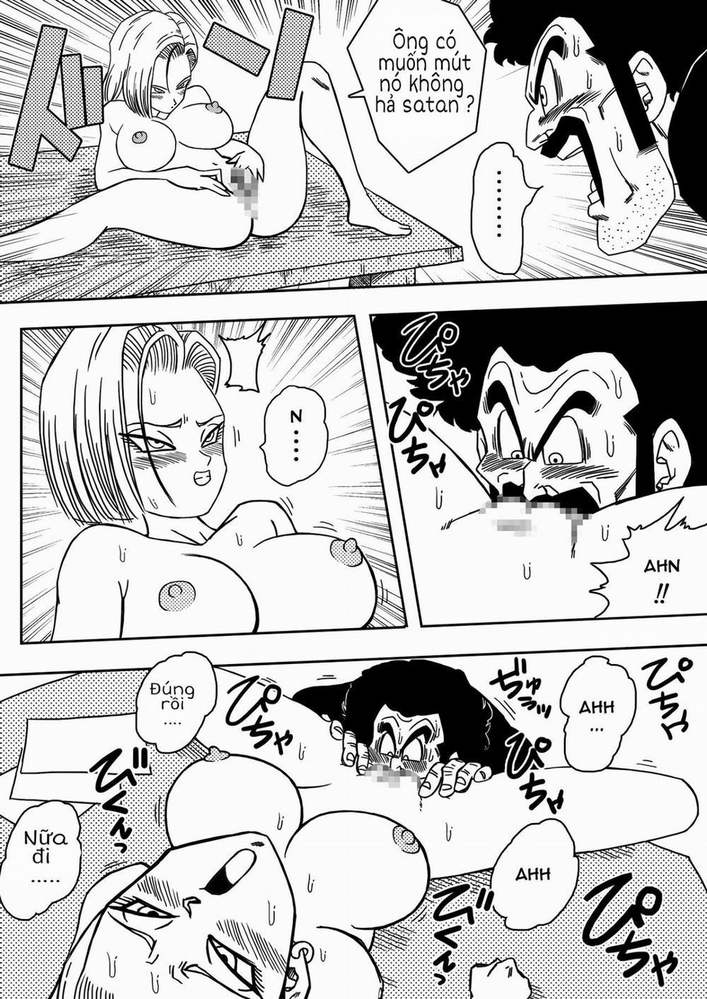 manhwax10.com - Truyện Manhwa 18-Gou to Mister Satan!! Seiteki Sentou! (Dragon Ball Z) Chương Oneshot Trang 8