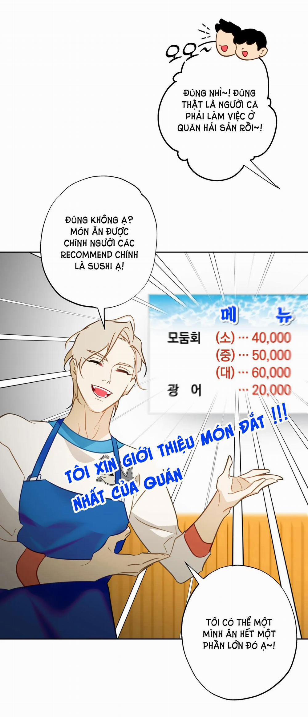 manhwax10.com - Truyện Manhwa [18+] Mối Tình Đầu Của Chủ Quán Hải Sản Là Người Cá Chương 3 2 Trang 7