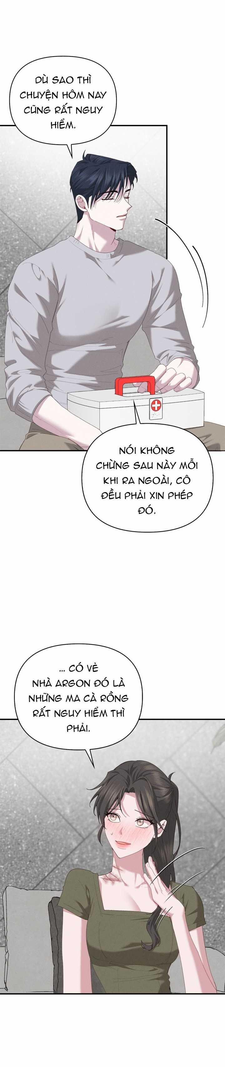 manhwax10.com - Truyện Manhwa [18+] Nụ Hôn Khát Máu Chương 13 1 Trang 16