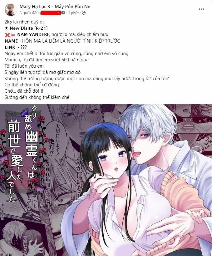 manhwax10.com - Truyện Manhwa [21+] Hồn Ma La Liếm Là Người Tình Kiếp Trước – Nam Yandere Chương 1 1 Trang 2