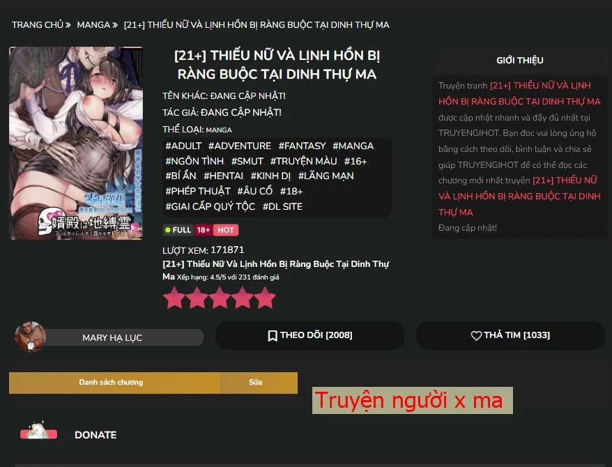 manhwax10.com - Truyện Manhwa [21+] Hồn Ma La Liếm Là Người Tình Kiếp Trước – Nam Yandere Chương 1 1 Trang 3