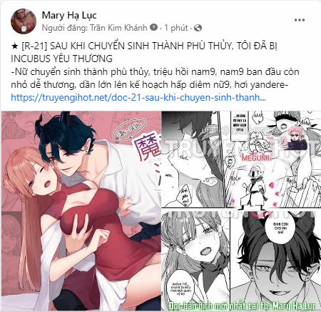 manhwax10.com - Truyện Manhwa [21+] Sau Khi Chuyển Sinh Thành Phù Thủy, Tôi Đã Bị Incubus Yêu Thương Chương 1 2 Trang 1