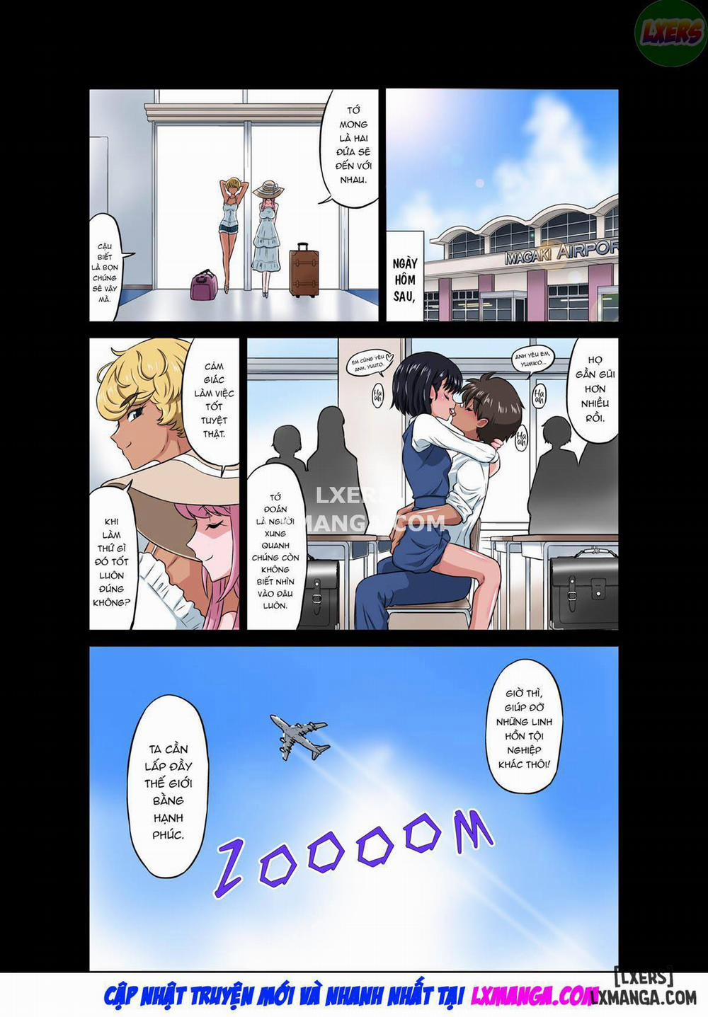 manhwax10.com - Truyện Manhwa A Book About How We Made a Boy and Girl We Picked Up at the Beach Have Sex Chương Oneshot Trang 54