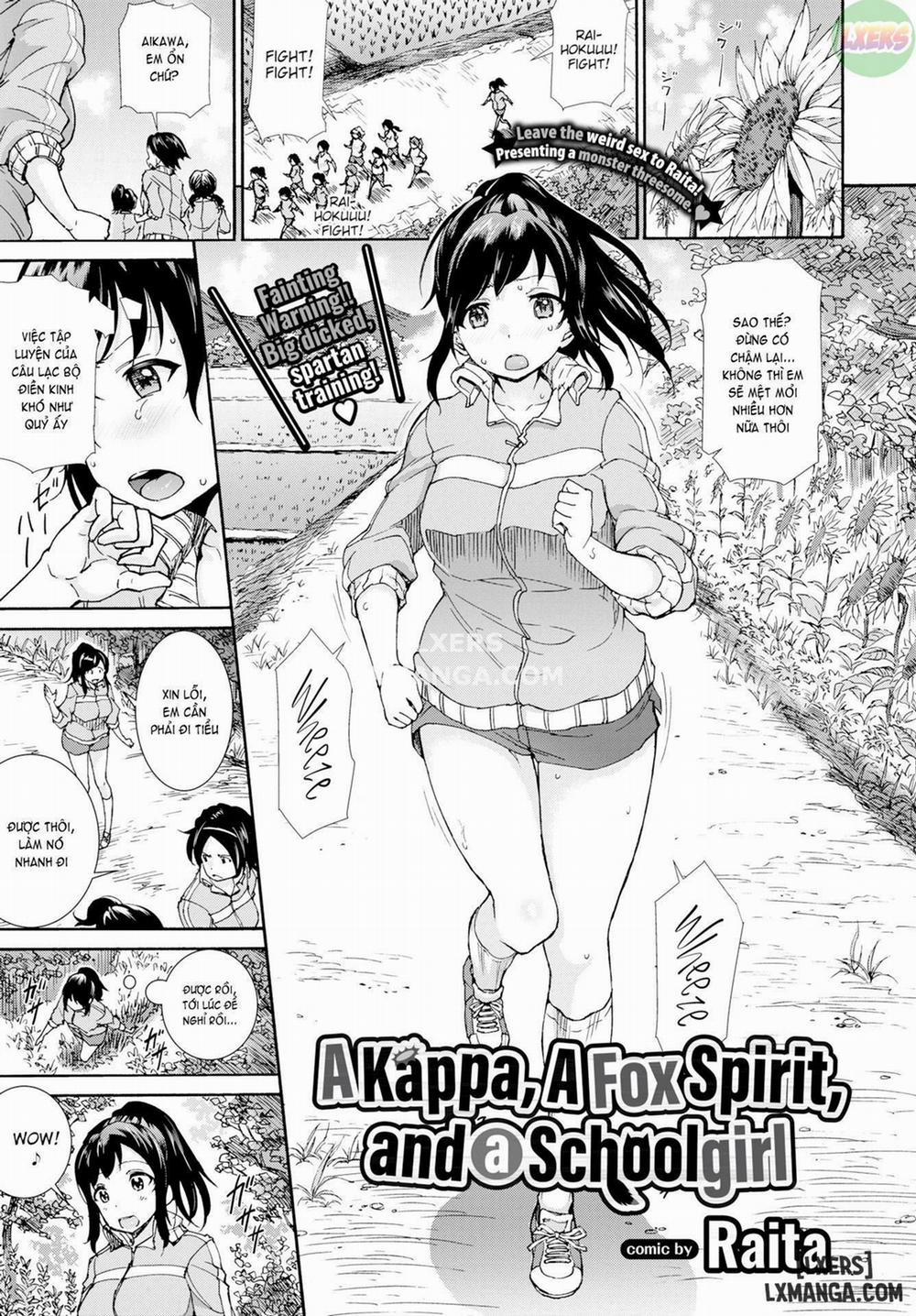 manhwax10.com - Truyện Manhwa A Kappa, A Fox Spirit, and a Schoolgirl Chương Oneshot Trang 1