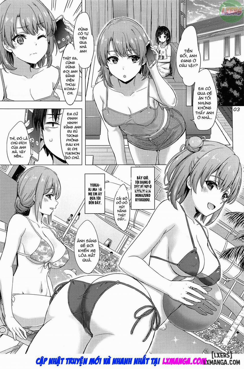 manhwax10.com - Truyện Manhwa A Passionate Summer Resort with the Yuigahamas Chương Oneshot Trang 5