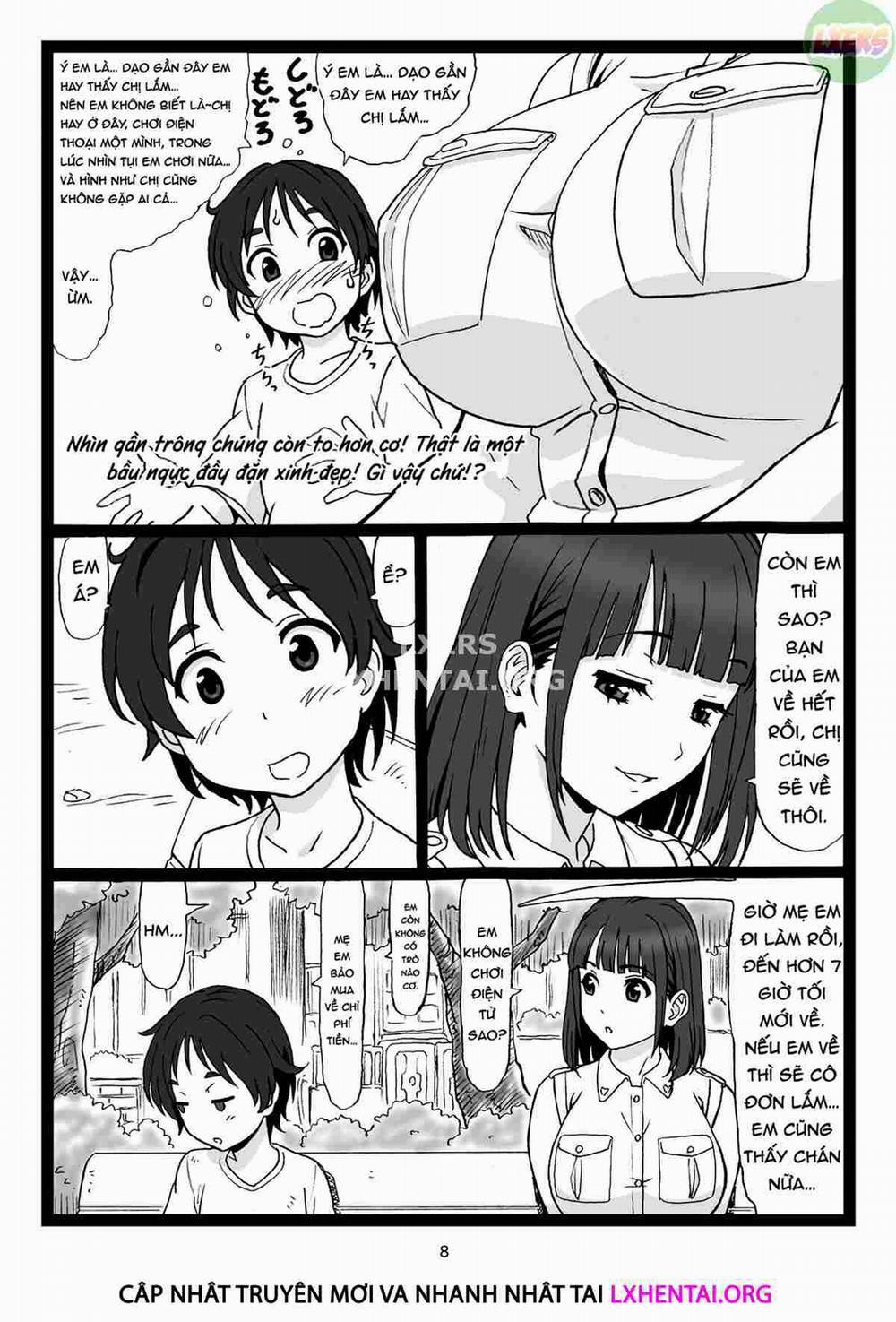 manhwax10.com - Truyện Manhwa A Pretty Onee-San, that's sitting on a Bench in the Park...suddenly says to Me: [Show Me Your Dick] Chương Oneshot Trang 11