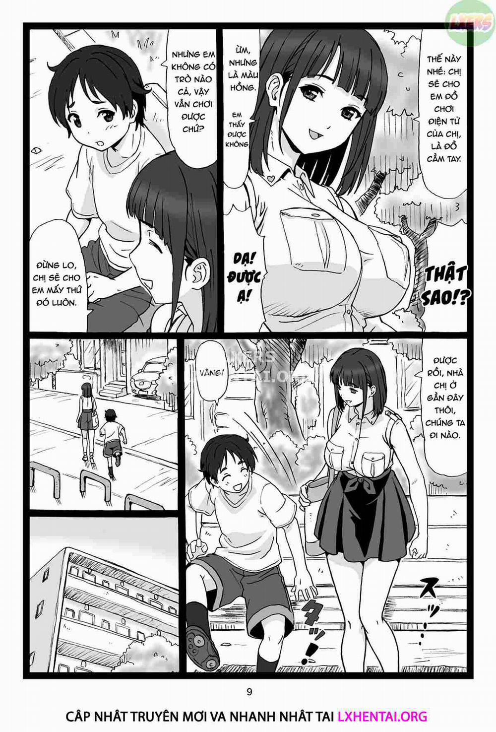 manhwax10.com - Truyện Manhwa A Pretty Onee-San, that's sitting on a Bench in the Park...suddenly says to Me: [Show Me Your Dick] Chương Oneshot Trang 12