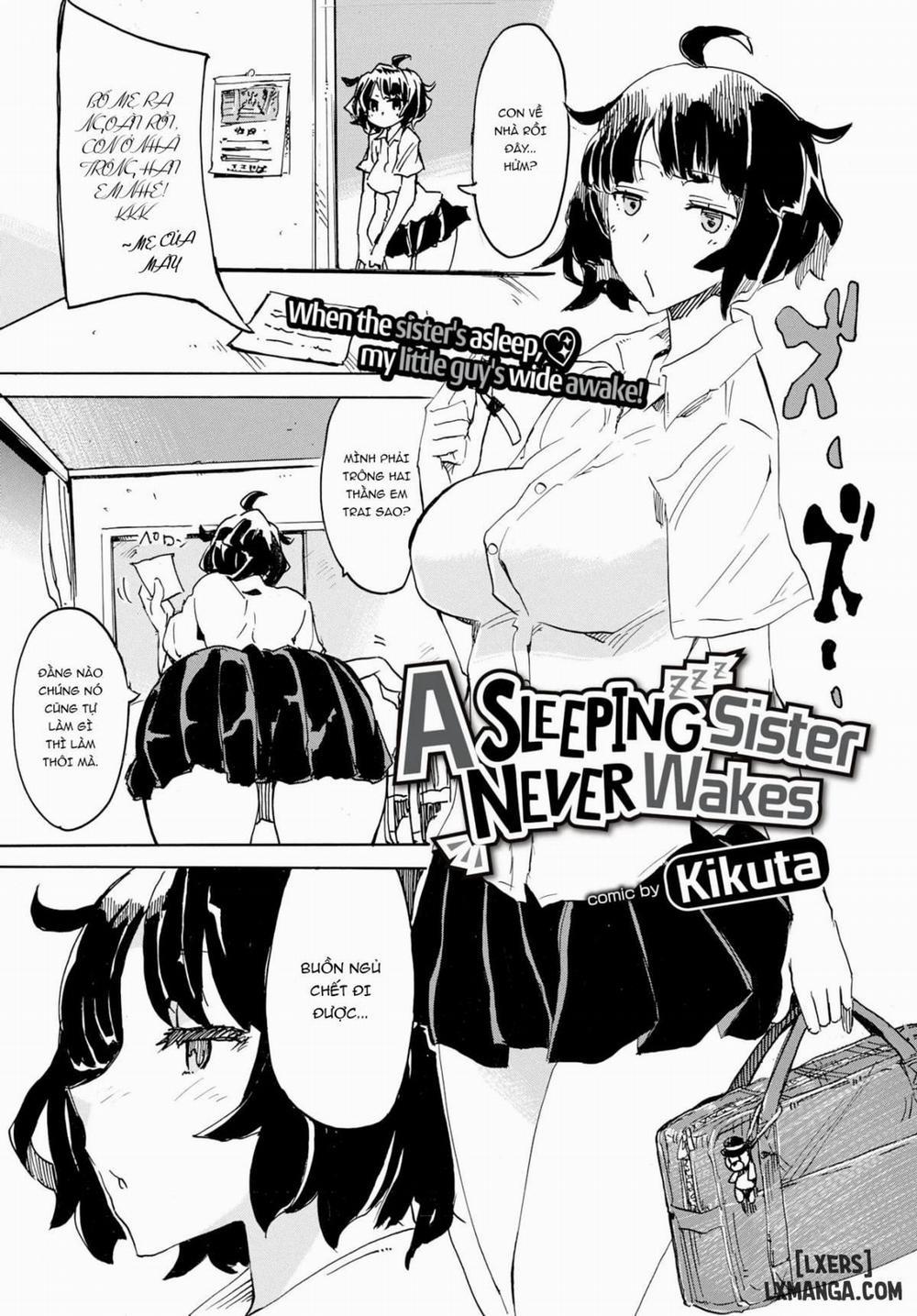 manhwax10.com - Truyện Manhwa A Sleeping Sister Never Wakes Chương Oneshot Trang 1